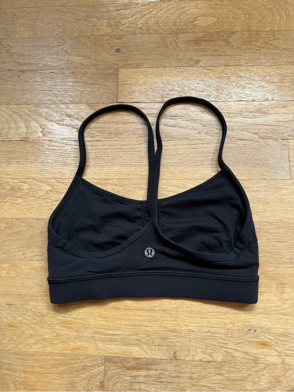 Lululemon Black Flow Y Bra Size 2